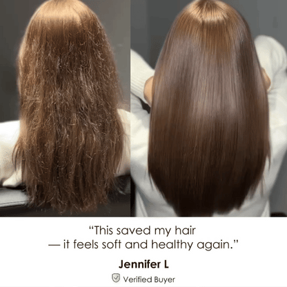 ⏰Just today – Sale 60% OFF 🔥 Professional Keratin Hair Treatment Mask for Dry Damaged Hair - Repair Nourishment Beauty - All Hair Types Masque