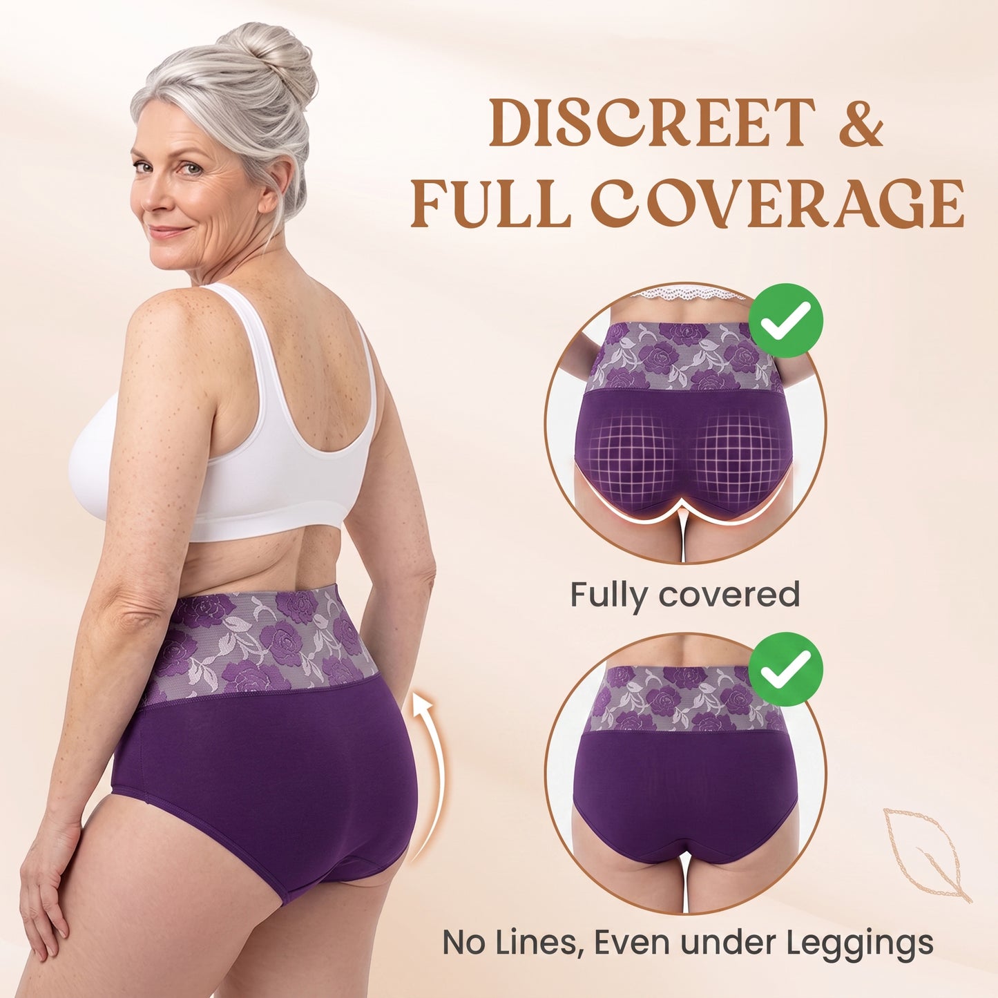 🔥2026 Best-Selling🏆 SALE 60% OFF 🧡✨Leakproof High-Waist Incontinence Panties