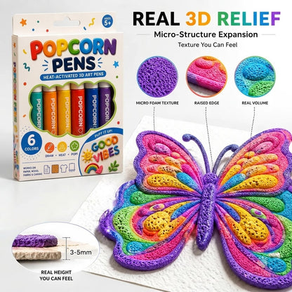 3D Relief Art Pen – Turn Flat Drawings Into Touchable 3D Art