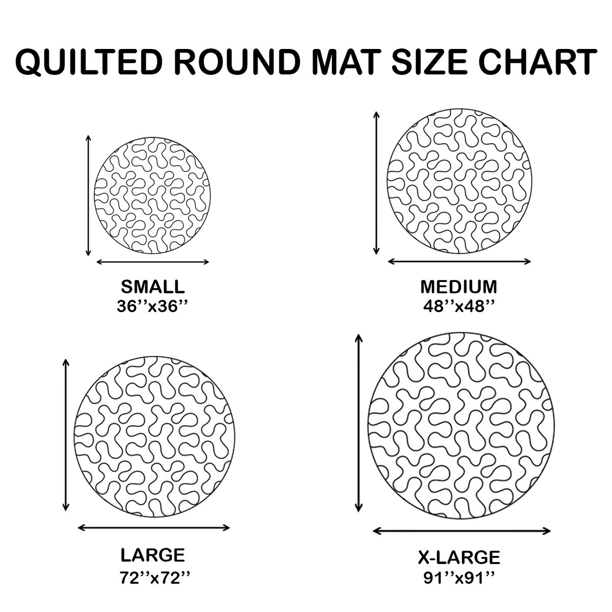 🔥 50% OFF TODAY 🎃Shock Your Guests with 3D Skeleton Vortex Quilted Round Halloween Rug 💀