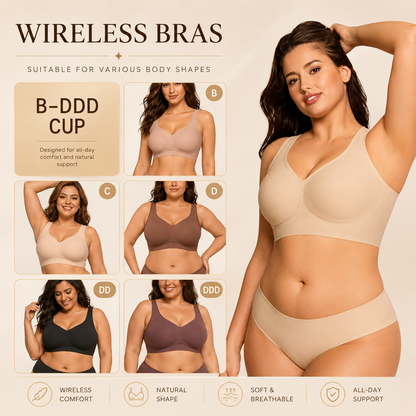 Wireless Full Coverage Jelly Smoothing Bra 💗 SUMMER SALE 60% OFF