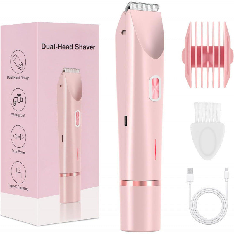 🔥 SUMMER SALE 60% 💞 2-in-1 Women’s Body Shaver & Bikini Trimmer ✨ Smooth Touch-Ups Without The Razor Burn