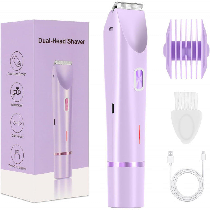 🔥 SUMMER SALE 60% 💞 2-in-1 Women’s Body Shaver & Bikini Trimmer ✨ Smooth Touch-Ups Without The Razor Burn