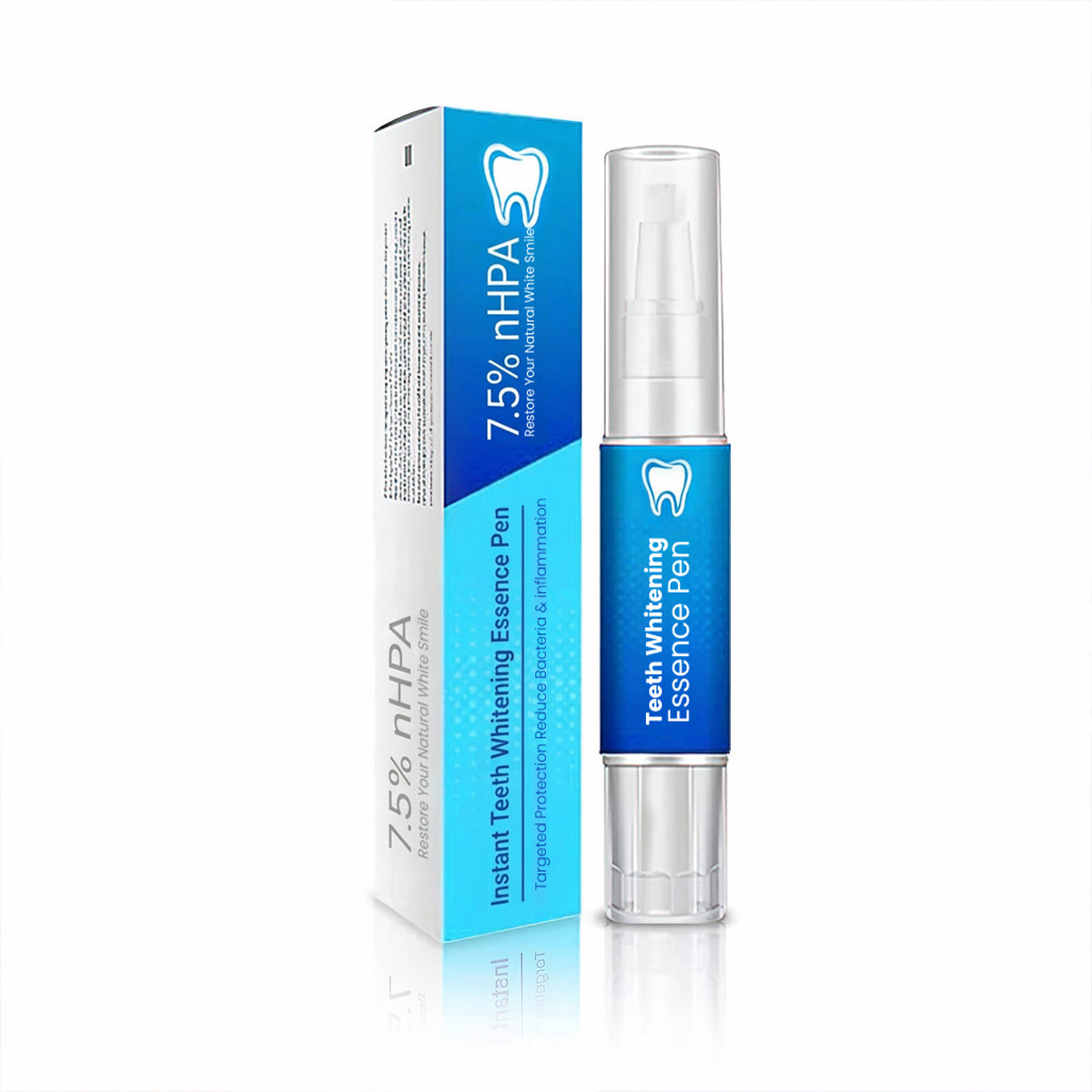 Instant Teeth Whitening Essence Pen🔥 LAST DAY SALE 60% OFF 🔥