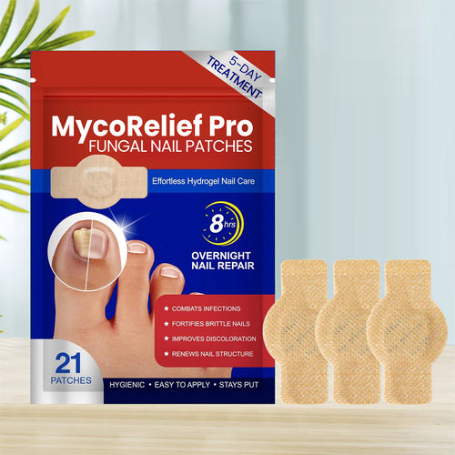 Last Day Promotion 60% OFF⏰ MycoRelief Pro Fungal Nail Patches✨ From Yellow to Healthy Nails in 5 Days