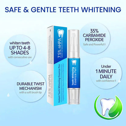 Instant Teeth Whitening Essence Pen🔥 LAST DAY SALE 60% OFF 🔥