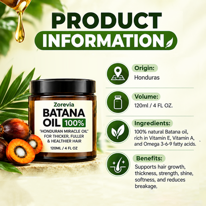 Zorevia™ Batana Natural Hair Growth Oil