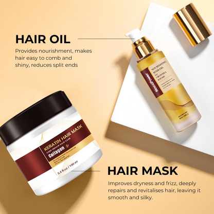 MacaPower Nourishing Hair Oil for Hair Growth & Repair