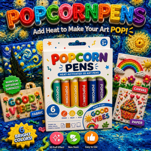3D Relief Art Pen – Turn Flat Drawings Into Touchable 3D Art