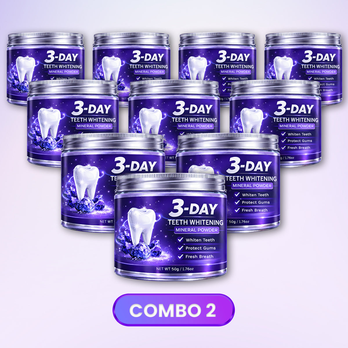 3-Day Teeth Whitening Mineral Powder