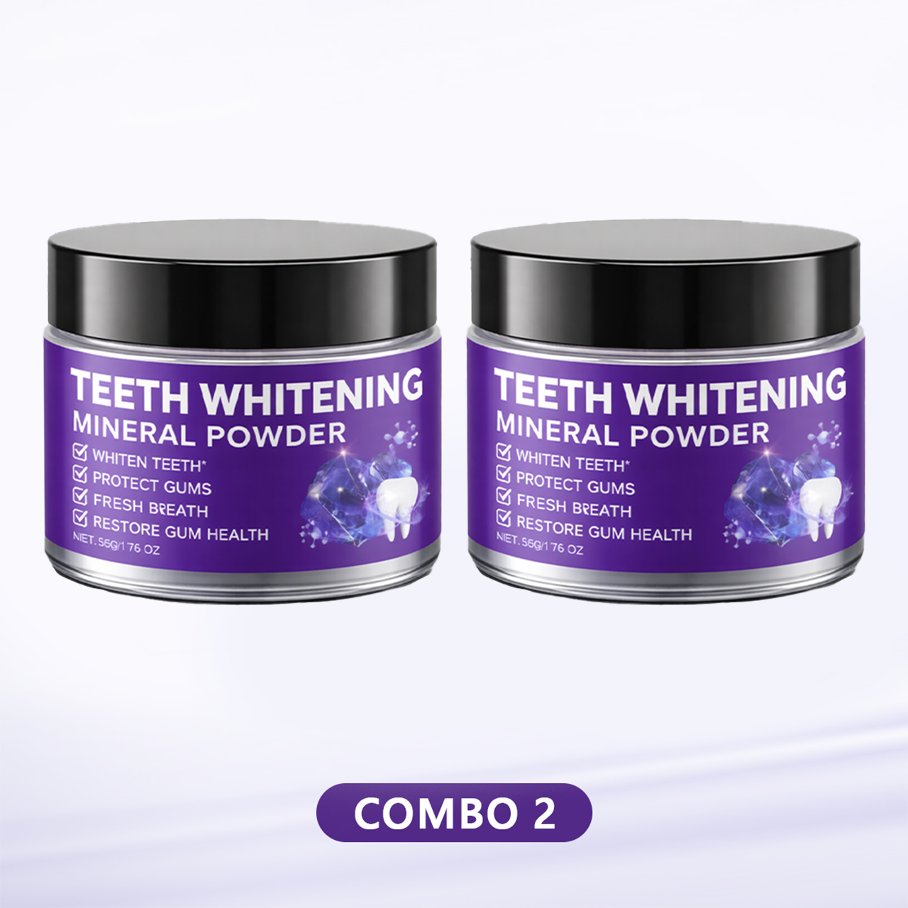 Last Day Promotion 60% OFF🔥 Advanced Mineral Whitening Tooth Powder - Removes Stains, No Sensitivity