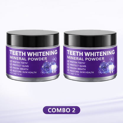 Last Day Promotion 60% OFF🔥 Advanced Mineral Whitening Tooth Powder - Removes Stains, No Sensitivity