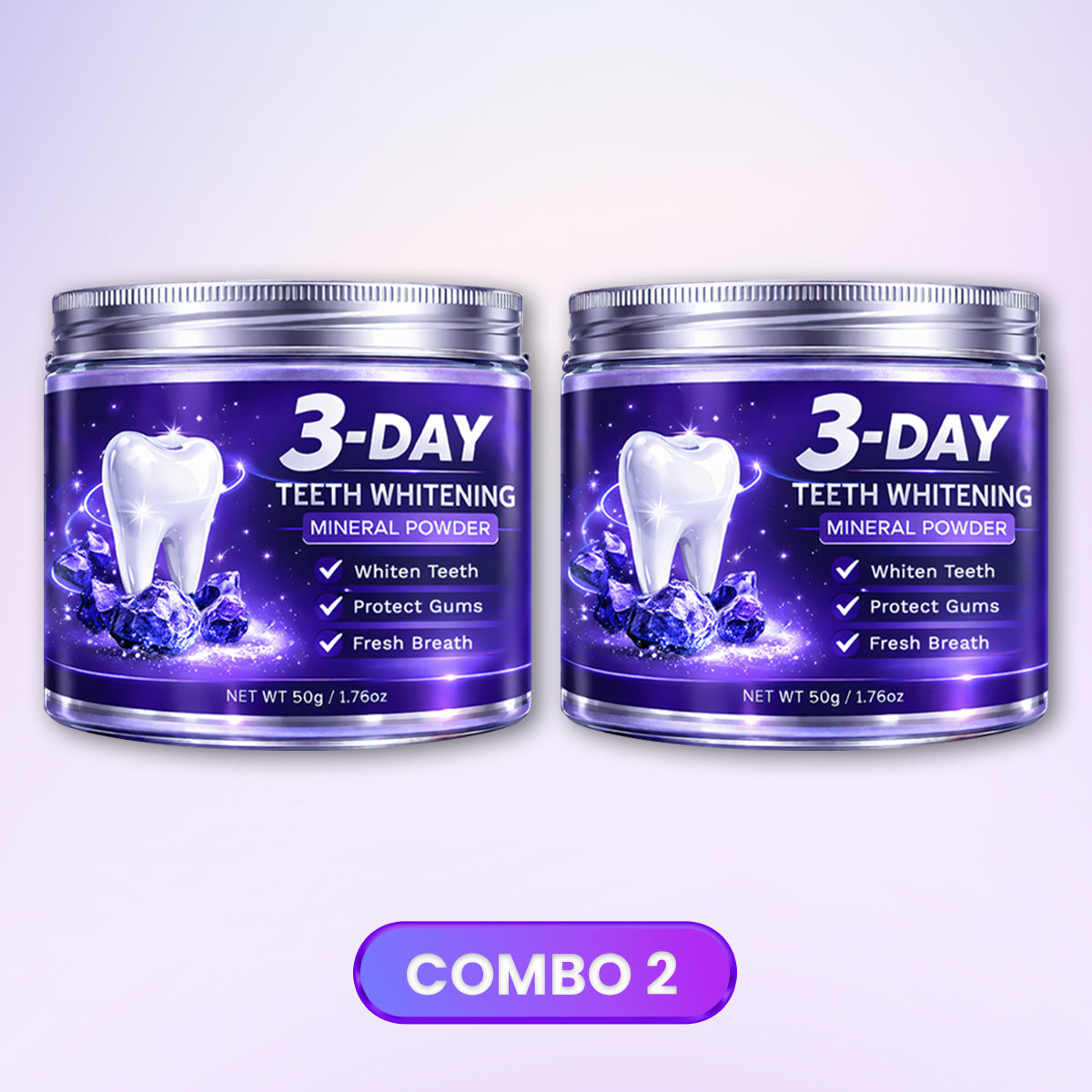 3-Day Teeth Whitening Mineral Powder