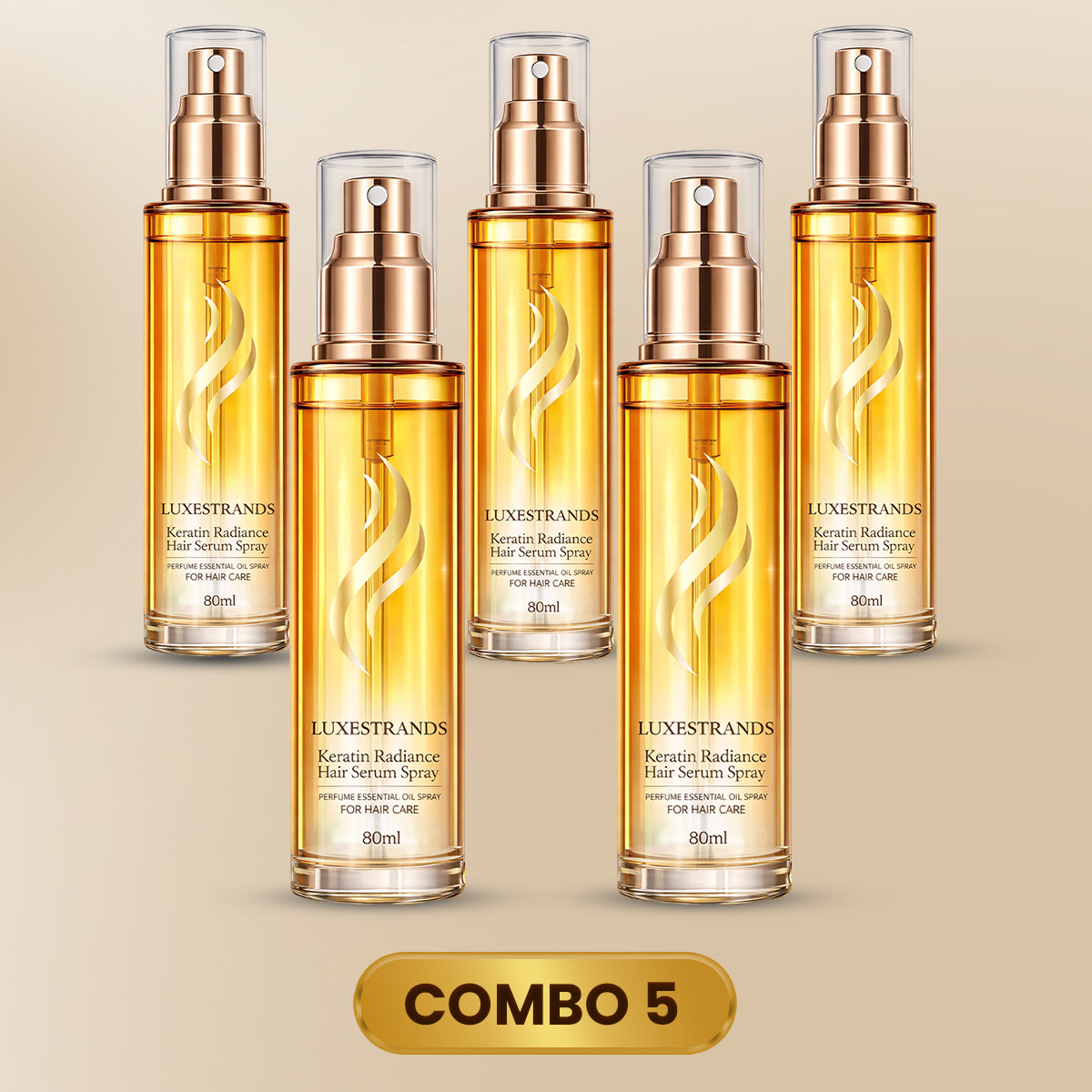 Keratin Radiance Hair Serum Spray