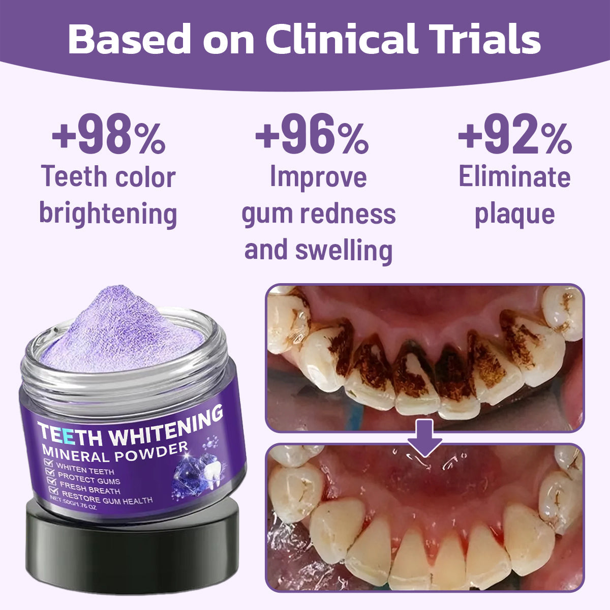 Advanced Mineral Whitening Tooth Powder