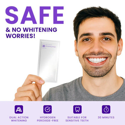V34 Whitening Strips – Professional Teeth Whitening at Home