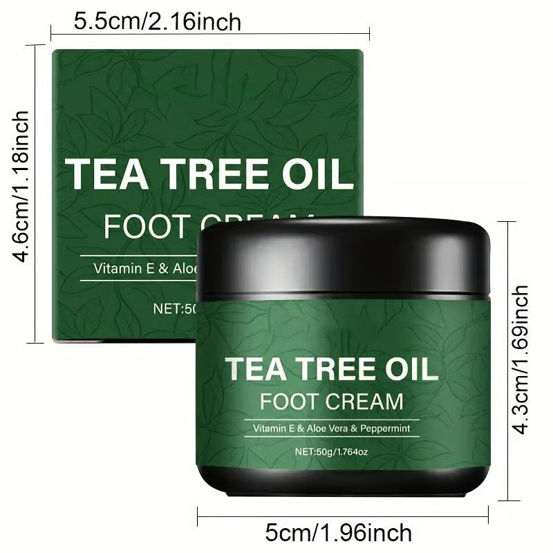 🔥60% OFF + FREESHIP🔥Tea Tree Oil Foot Cream