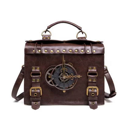 Vintage Leather Satchel Bag