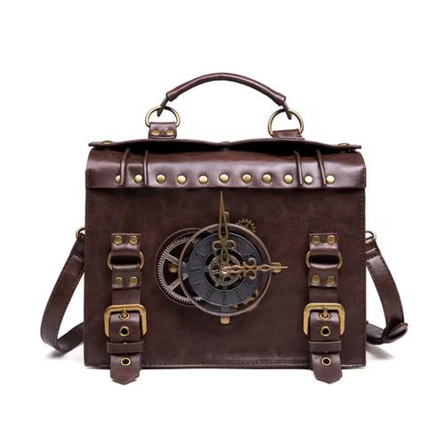 Vintage Leather Satchel Bag