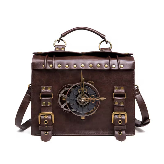 Vintage Leather Satchel Bag