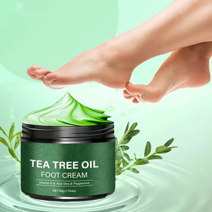 🔥60% OFF + FREESHIP🔥Tea Tree Oil Foot Cream