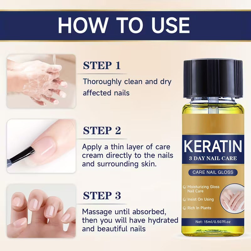 3-Day Keratin Nail Repair Oil
