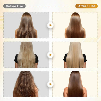 HOT DEAL 60% OFF⏰Professional Keratin Radiance Hair Serum Spray⚡From Frizz to Gloss in 10 Seconds