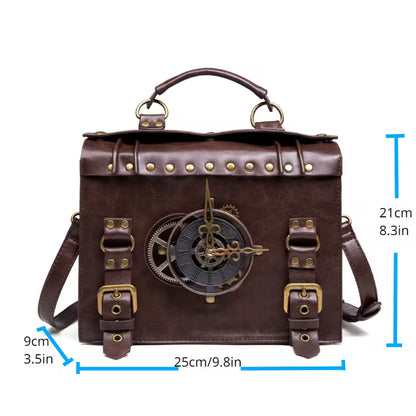 Vintage Leather Satchel Bag