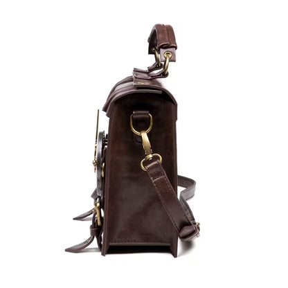 Vintage Leather Satchel Bag