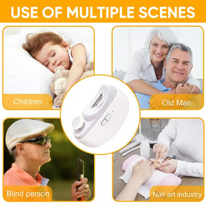 ⏳Time-Limited Special 60% OFF⏰ 3 in 1 Automatic Electric Nail Clipper, 2026 Upgraded USB Rechargeable Strong Power Nail Trimmer for Fingernails Toenails