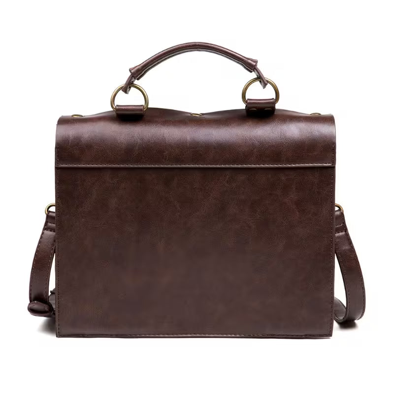 Vintage Leather Satchel Bag