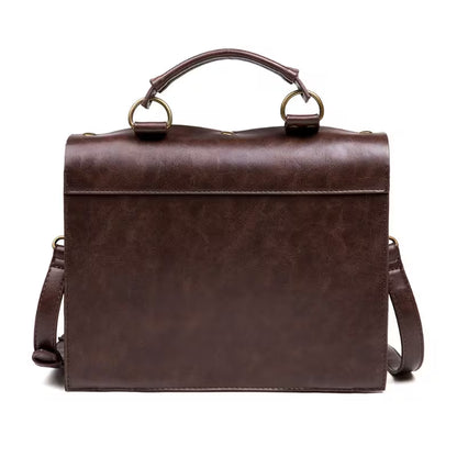 Vintage Leather Satchel Bag