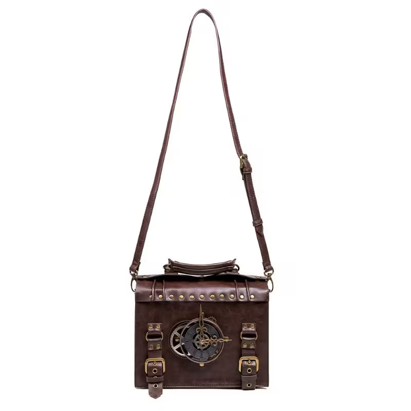 Vintage Leather Satchel Bag