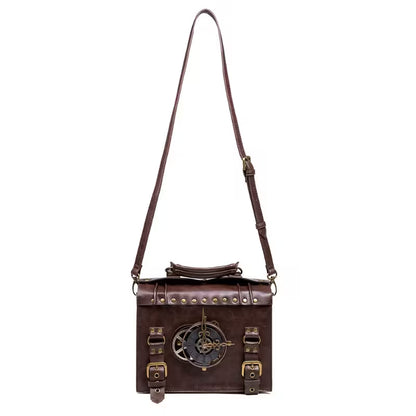 Vintage Leather Satchel Bag
