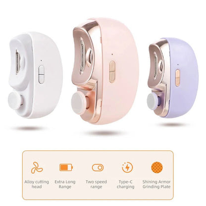 ⏳Time-Limited Special 60% OFF⏰ 3 in 1 Automatic Electric Nail Clipper, 2026 Upgraded USB Rechargeable Strong Power Nail Trimmer for Fingernails Toenails
