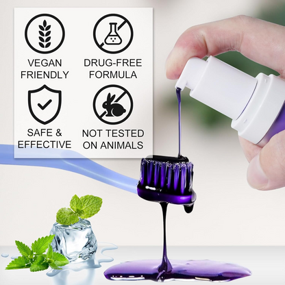 FALSH SALE 60% OFF + FREESHIP🔥V34 Teeth Whitening Serum ✨Dentist‑Developed Whitening Formula