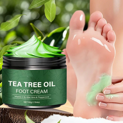 🔥60% OFF + FREESHIP🔥Tea Tree Oil Foot Cream