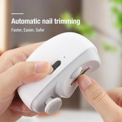2-in-1 Automatic Electric Nail Clipper with Polishing US