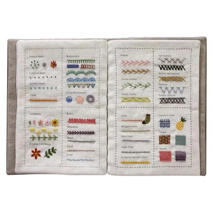 All-Scenario Embroidery Stitch Book Kit Upsell