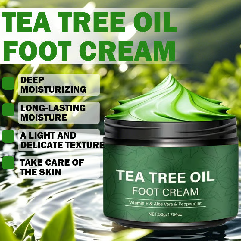 🔥60% OFF + FREESHIP🔥Tea Tree Oil Foot Cream