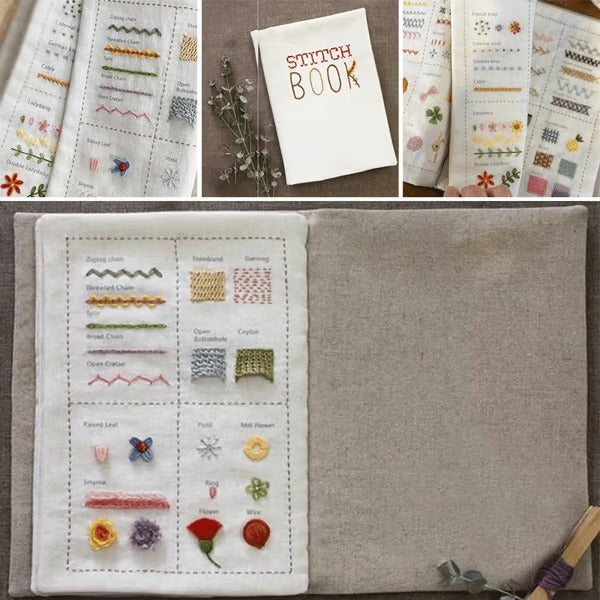 All-Scenario Embroidery Stitch Book Kit Upsell