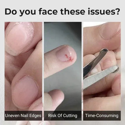 ⏳Time-Limited Special 60% OFF⏰ 3 in 1 Automatic Electric Nail Clipper, 2026 Upgraded USB Rechargeable Strong Power Nail Trimmer for Fingernails Toenails