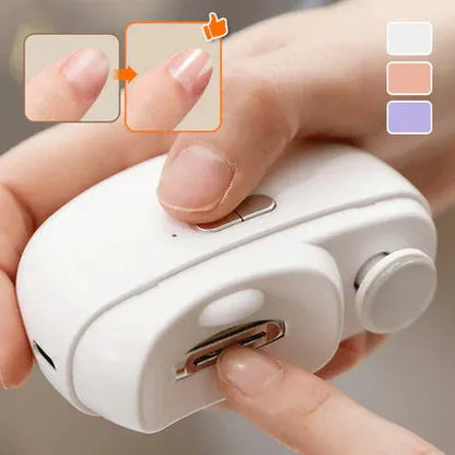 ⏳Time-Limited Special 60% OFF⏰ 3 in 1 Automatic Electric Nail Clipper, 2026 Upgraded USB Rechargeable Strong Power Nail Trimmer for Fingernails Toenails