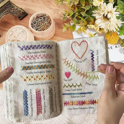All-Scenario Embroidery Stitch Book Kit 💝 Last Day Promotion 60% OFF⏰