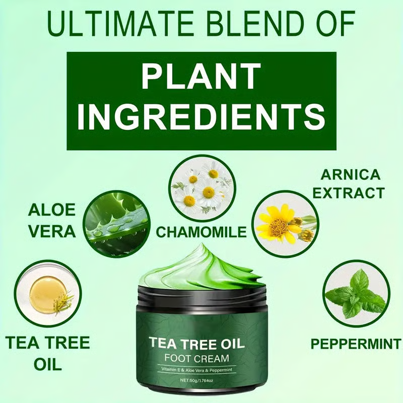 🔥60% OFF + FREESHIP🔥Tea Tree Oil Foot Cream
