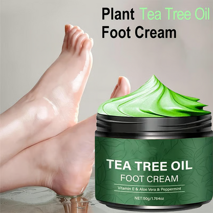 🔥60% OFF + FREESHIP🔥Tea Tree Oil Foot Cream