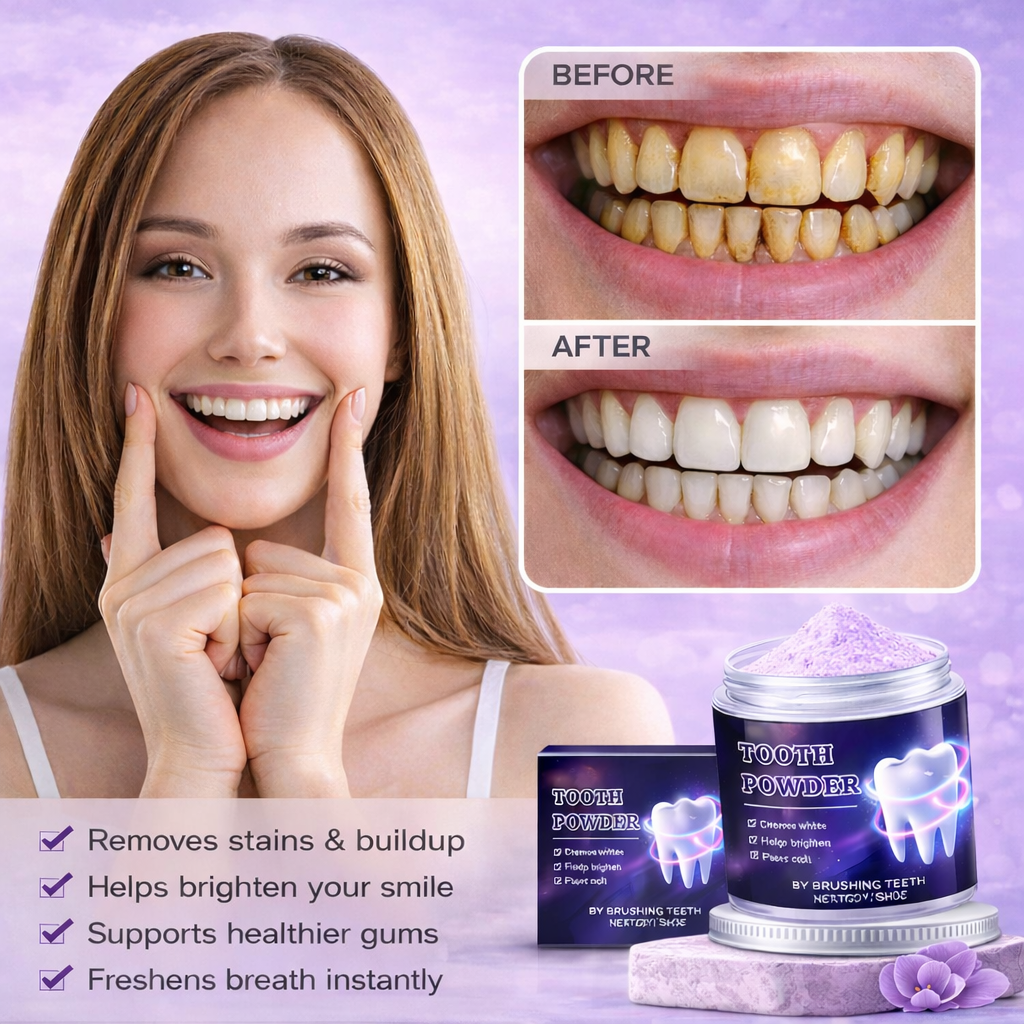 Advanced Teeth Whitening Powder – 2026 Expert-Formulated Whitening  Fomula 🔥 SUMMER SALE 60%