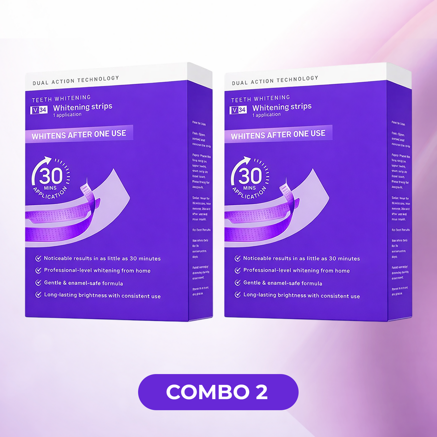 V34 Whitening Strips