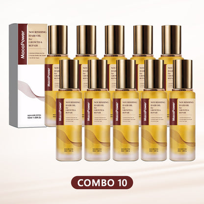 MacaPower Nourishing Hair Oil for Hair Growth & Repair