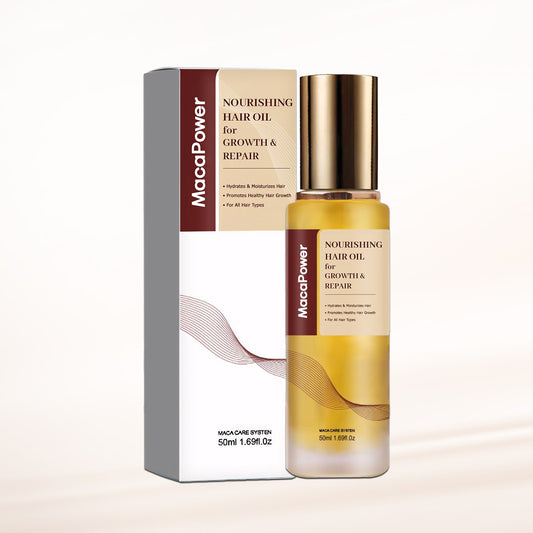 MacaPower Nourishing Hair Oil for Hair Growth & Repair
